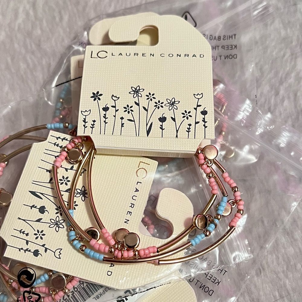 Wholesale 3 Pk LC Lauren Conrad Set Of 3 Stretch Bracelets
